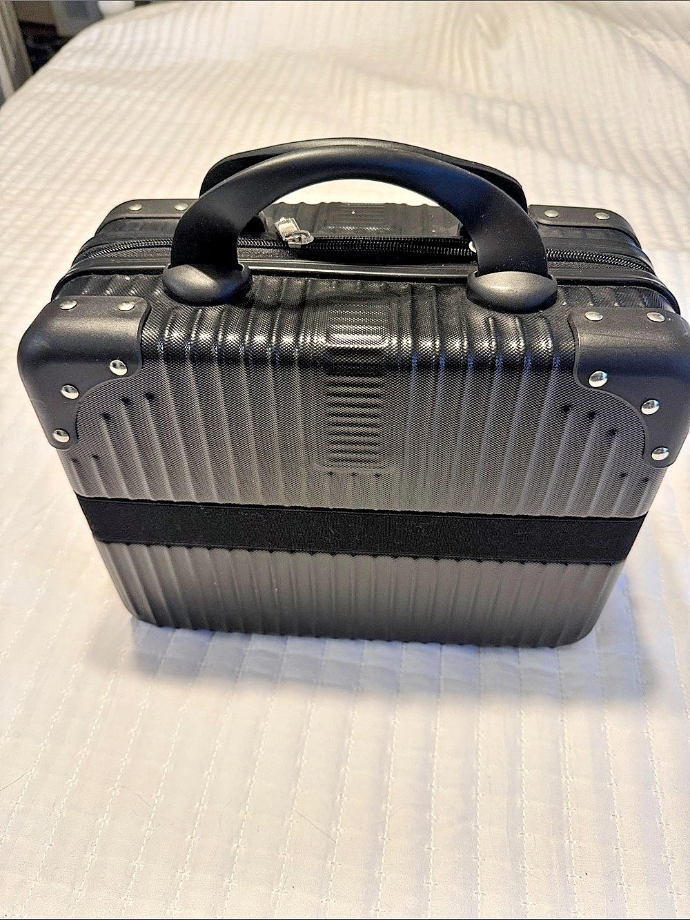 Black Travel Cosmetic Case Like New